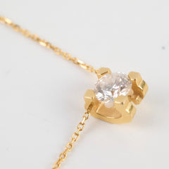 Cartier C De Diamond Necklace 2024 Yellow Gold