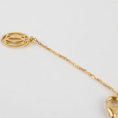 Cartier C De Diamond Necklace 2024 Yellow Gold