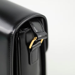 Celine Classique Medium Triomphe Bag Black