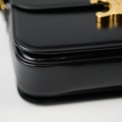 Celine Classique Medium Triomphe Bag Black