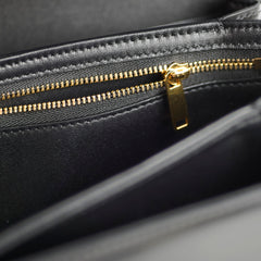 Celine Classique Medium Triomphe Bag Black