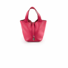 Hermes Picotin 18 Rose Extreme Clemence
