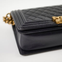 Chanel Lambskin Old Medium Boy