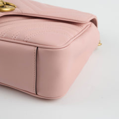 Gucci Pink Small Marmont Bag