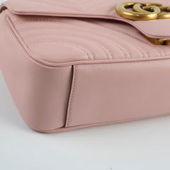 Gucci Pink Small Marmont Bag