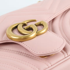 Gucci Pink Small Marmont Bag