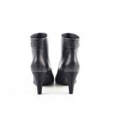 Chanel Women Boots Black 37.5C