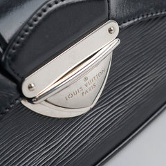 Louis Vuitton Epi Shoulder Bag Black