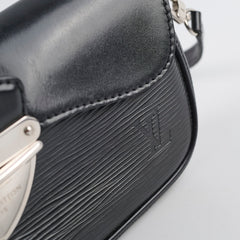 Louis Vuitton Epi Shoulder Bag Black