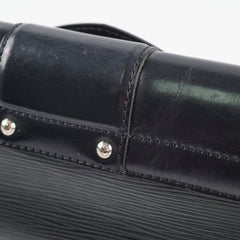 Louis Vuitton Epi Shoulder Bag Black
