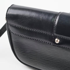 Louis Vuitton Epi Shoulder Bag Black