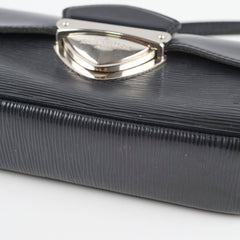 Louis Vuitton Epi Shoulder Bag Black