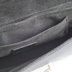 Louis Vuitton Epi Shoulder Bag Black