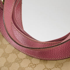 Gucci GG supreme Shoulder Bag Brown/Pink