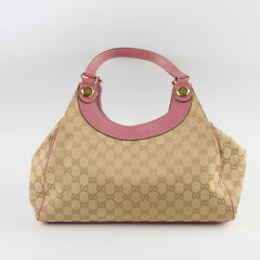 Gucci GG supreme Shoulder Bag Brown/Pink