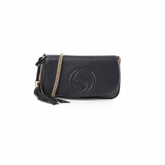 Gucci Soho Cross Body Bag Black