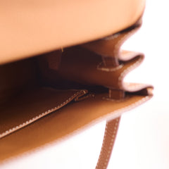 Hermès Kelly 28 Togo Gold GHW Z Stamp