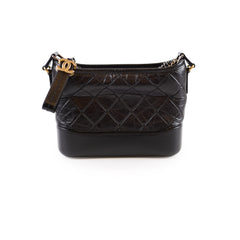 Chanel Small Gabrielle Quilted Black