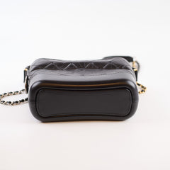 Chanel Small Gabrielle Quilted Black