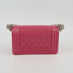 Chanel Small Red Boy Bag