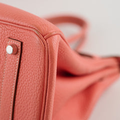 Hermès Birkin 35 Crevette Clemence Q Square Stamp