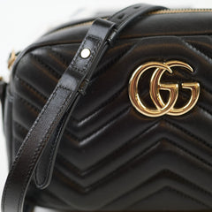Gucci Marmont Camera Bag Black 2026