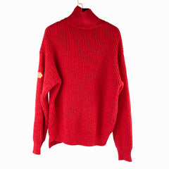 Louis Vuitton Wool Jumper Red Size M