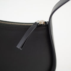 The Row Halfmoon Bag Black