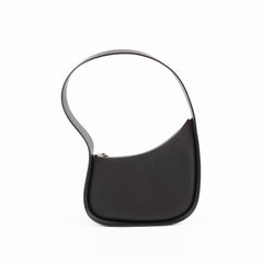 The Row Halfmoon Bag Black