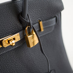 Hermès Hermes Birkin 25 Blue Marine GHW W Stamp 2024