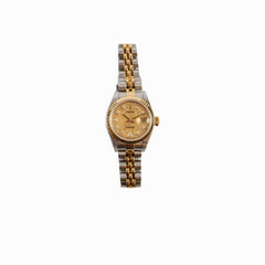 Rolex Lady Datejust 69173G 26mm Watch Egraved Computer with Diamond Dial
