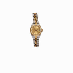 Rolex 26mm Two Toned 18k Yellow Gold/ Stainless Steel Watch