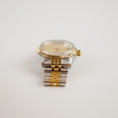 Rolex DATEJUST 36mm 16013G Two Tone Watch