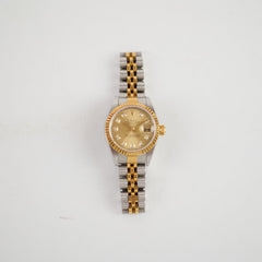 Rolex Lady Datejust 69173G Two Tone Watch 26mm
