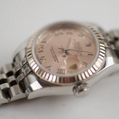 Rolex Lady Datejust 26mm 179174  Pink-Face Watch