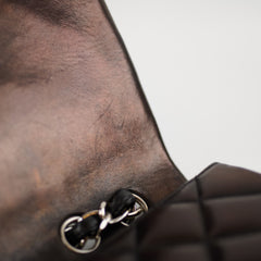 Chanel Jumbo Lambskin Single Classic Flap Black