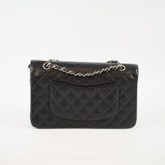 Chanel Caviar Medium/Large Double Classic Flap Black