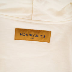 Louis Vuitton Inside Out White Hoodie Size S