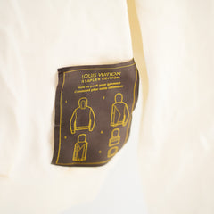 Louis Vuitton Inside Out White Hoodie Size S