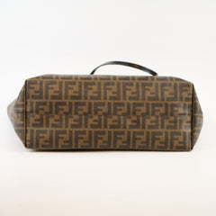 Fendi Zucca FF Roll Tote Brown