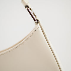 Prada Cleo White Shoulder Bag