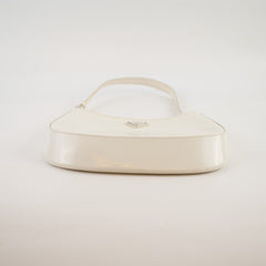 Prada Cleo White Shoulder Bag