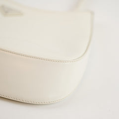 Prada Cleo White Shoulder Bag