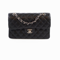 Chanel Classic Flap Small Black Caviar SHW