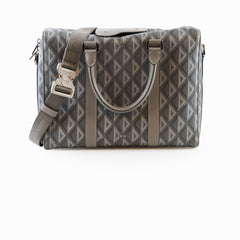 Christian Dior CD Diamond Lingot Briefcase Grey