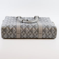Christian Dior CD Diamond Lingot Briefcase Grey
