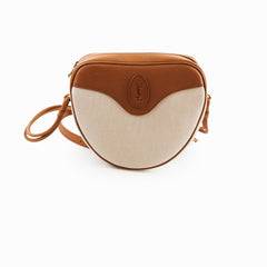 Saint Laurent Monogramme Crossbody Beige Tan