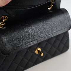 Chanel Caviar Small Classic Flap Black