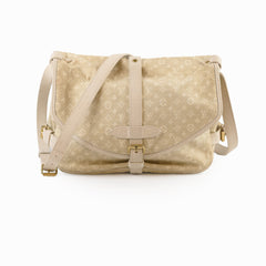Louis Vuitton Monogram Idylle Saumur PM Cream