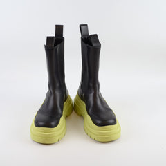 Bottega Veneta Tire Chelsea Boots black Size 36